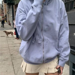 CHRISTY LIGHT BLUE HOODIE
